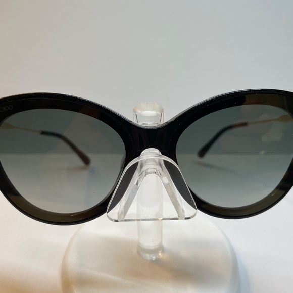 AUTHENTIC NEW LADIES SUNGLASSES BY JIMMY CHOO..MODEL VIC. HAVANA - Picture 4 of 5